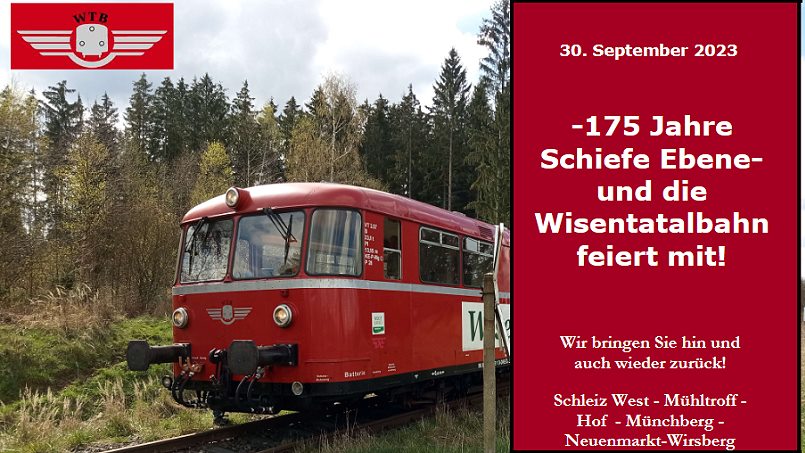 Wisentatalbahn: Schiefe Ebene 30.September 2023 - Titelbild - Foto: Torsten Müller