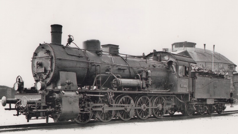 70. MEC 01 Medienabend: Eisenbahnromantik - Die preußische G 10, BR 57.10, bei der DB, bei der DB - Foto: DLA-Maey - Archiv Eisenbahnstiftung J.S