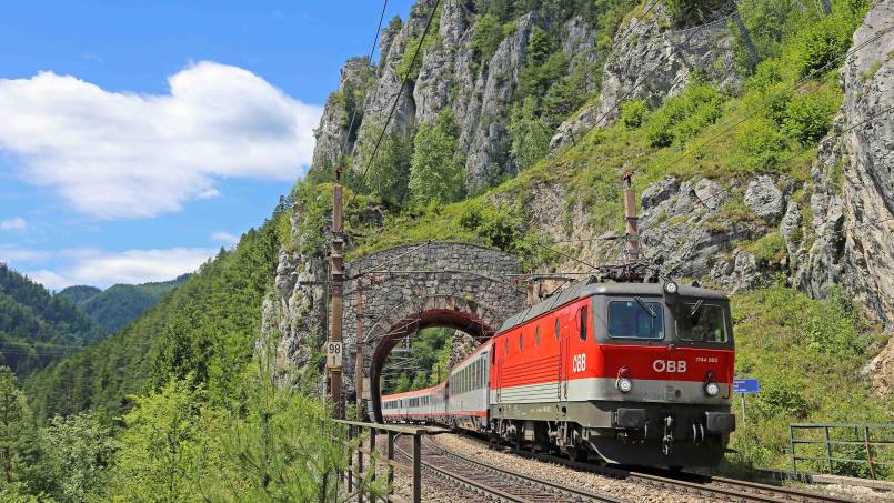 70. MEC 01 Medienabend: Eisenbahnromantik - Semmeringbahn - Foto: Peter Pfister