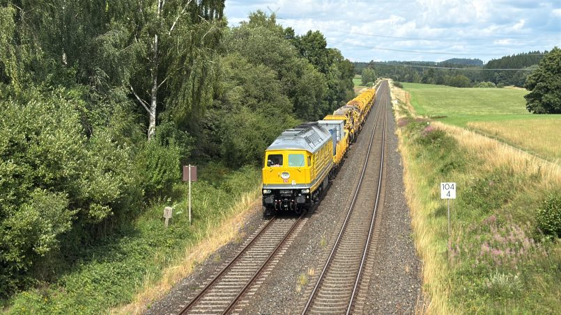 Zwei Tage an der Ludwig-Süd-Nord-Bahn: Schienabus, Ludmilla & Co. - 232 223-8 - Foto: Volker Seidel, Münchberg