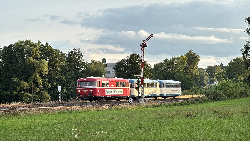 Zwei Tage an der Ludwig-Süd-Nord-Bahn: Schienabus, Ludmilla & Co. - Schienabus - Foto: Volker Seidel, Münchberg