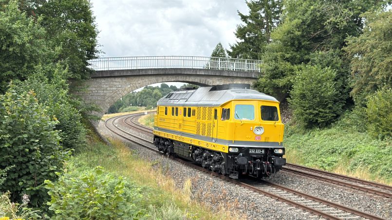 Zwei Tage an der Ludwig-Süd-Nord-Bahn: Schienabus, Ludmilla & Co. - 232 223-8 - Foto: Volker Seidel, Münchberg
