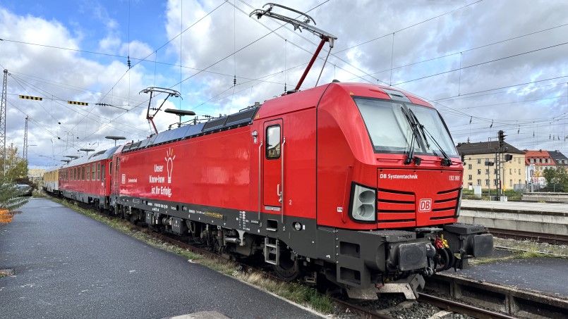 Messzug - 193 969-3 in Bamberg - Foto: Volker Seidel, Münchberg