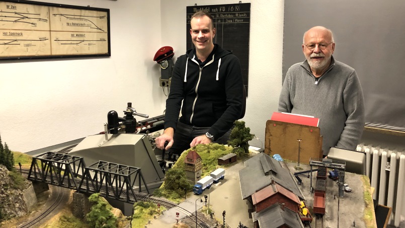 7. Dezember 2025 und 11. Januar 2026 - Münchberger Modellbahnsonntage - Clubanlage mit V200 Führerstand - Foto: Volker Seidel, Münchberg