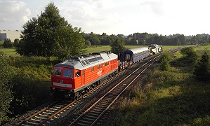 232 686-6 mit Trafotransport bei Münchberg - Foto: Volker Seidel, Münchberg