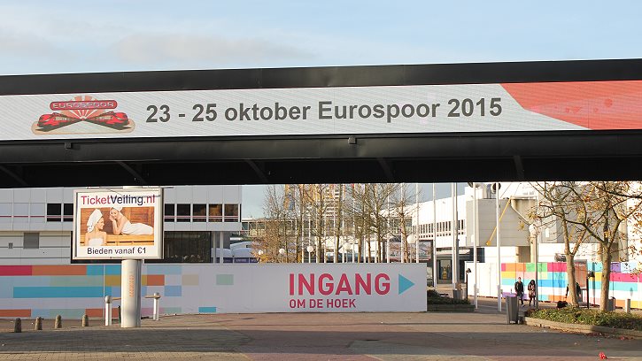 Vom 23. bis 25.Oktober 2015 fand in Utrecht, der viertgrößten Stadt der Niederlande, die EUROSPOOR 2015 statt - Foto: Jürgen Seidel, Münchberg