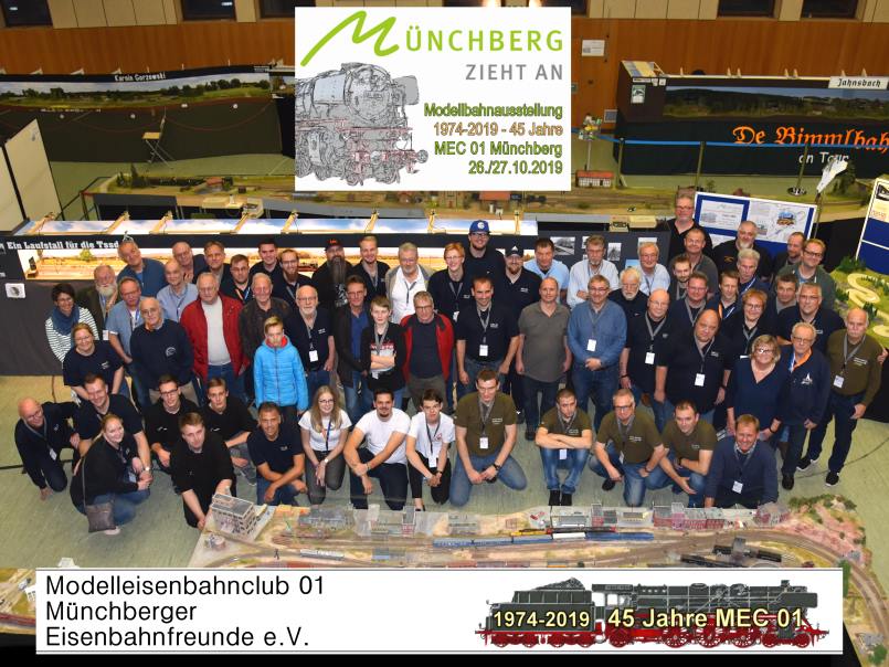 45 Jahre MEC 01 Jubiläumsausstellung - Gruppenbild Aussteller - Mitarbeiter - Foto: Florian Fraaß, Bad Berneck