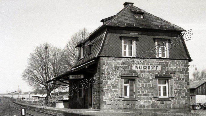 „Der Bahnhof WEISSDORF“ - Preis 37,95 Euro ohne Versand