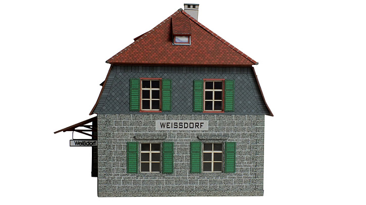 „Der Bahnhof WEISSDORF“ - Preis 37,95 Euro ohne Versand