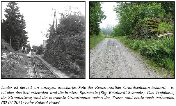 Reinersreuther Granitbahn - Fotos: Slg. Reinhardt Schmalz, Roland Fraas MEC 01 Münchberg