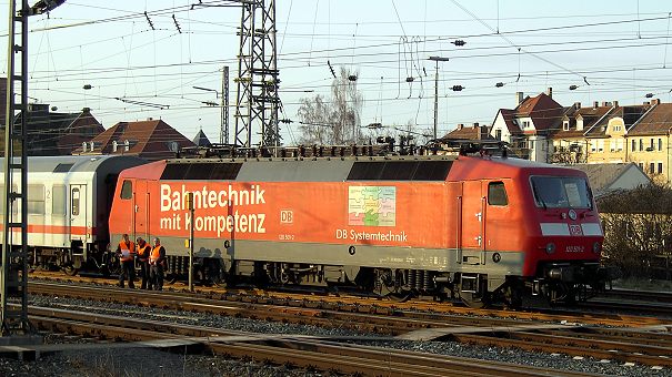 120 501-2 der DB Systemtechnik in Bamberg - Foto: Volker Seidel, Münchberg
