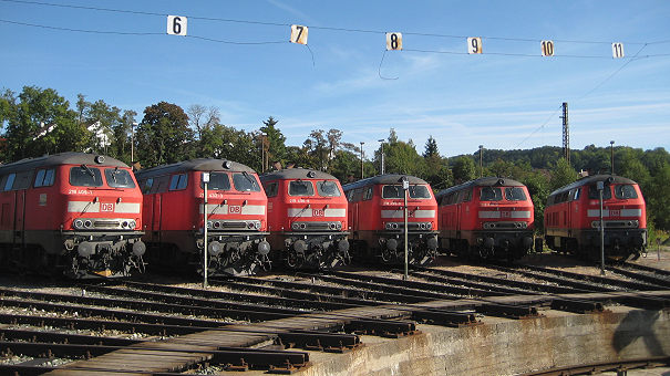 Baureihe 218.4 - Foto: Christian Hösch, Waldshut