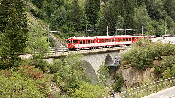 Matterhorn – Gotthardbahn - Foto: Andreas Rieß, Oberkotzau