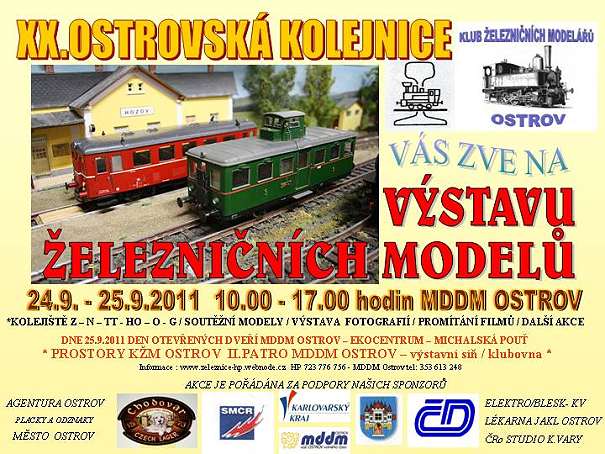 Modellbahnausstellung in Ostrov n. O
