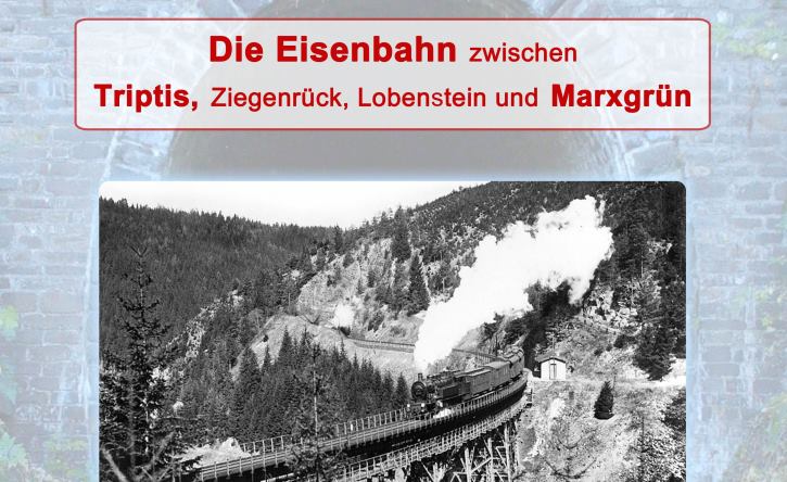 Sonderausstellung im Wasserkraftmuseum: "Die Eisenbahn zwischen Triptis, Ziegenrück, Lobenstein und Marxgrün" - Foto: Steffen Höbelt
