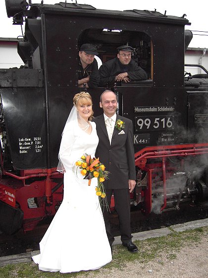 Hochzeitszug Ines und Jürgen Goller - Foto: MEC 01, Münchberg