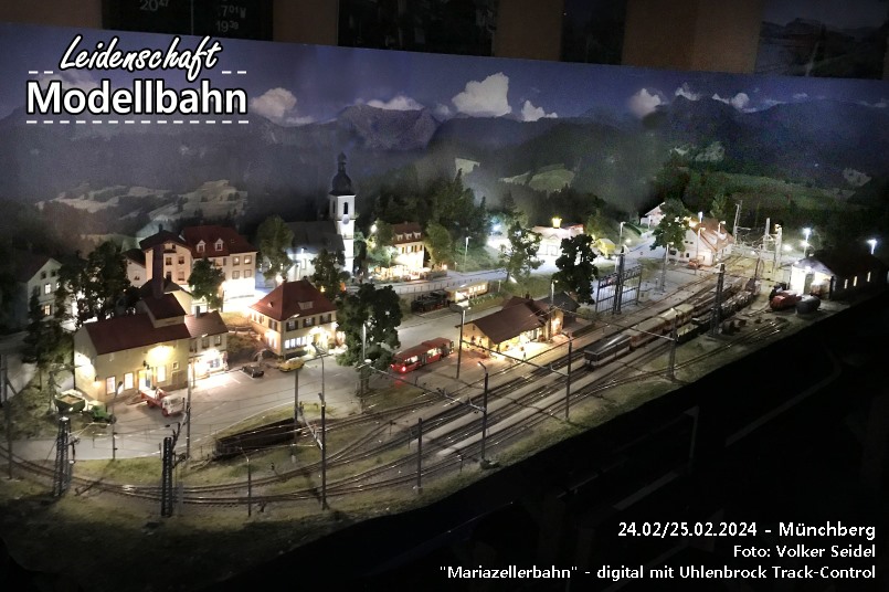 50 Jahre MEC 01 - Jubiläumsausstellung - 24./25. Februar 2024 - "Mariazellerbahn" - digital mit Uhlenbrock Track-Control - Foto: Volker Seidel
