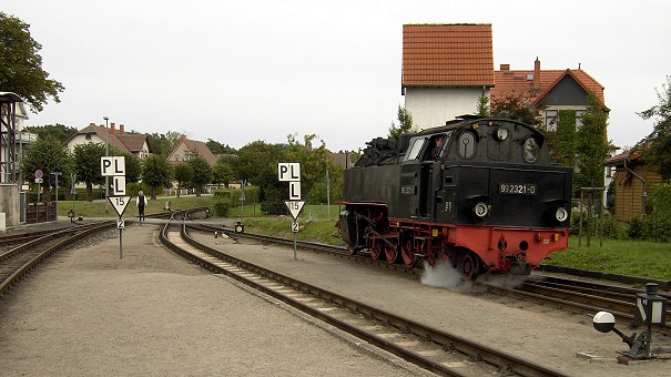 Eisenbahnstimmung in Kühlungsborn West beim Molli - Foto: Volker Seidel, Münchberg